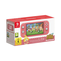 Nintendo Switch Lite + Animal Crossing: New Horizons - Coral barva