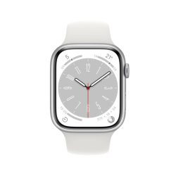 Alternative view of Apple Watch Series 9 GPS 45mm S/M bela pametna ura Sport Band