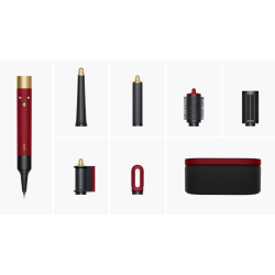 Alternative view of Dyson Airwrap i.d. Red Velvet/Gold Oblikovalec las