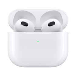 Apple AirPods brezžične slušalke (3. generacije) z MagSafe polnilnim etuijem, bela barva