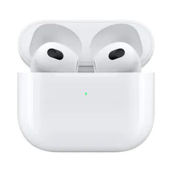 Apple AirPods brezžične slušalke (3. generacije) z MagSafe polnilnim etuijem, bela barva