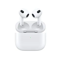 Alternative view of Apple AirPods brezžične slušalke (3. generacije) z MagSafe polnilnim etuijem, bela barva