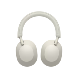Alternative view of Sony WH1000XM5S.CE7 brezžične slušalke z odpravljanjem šumov, platinasto srebrna barva