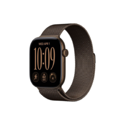 Alternative view of Apple Watch Series 12 GPS 42 mm – aluminijasto ohišje Dark Bronze, milanska zanka Dark Bronze