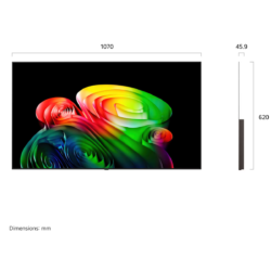 Alternative view of LG OLED48B62LA 48" 4K OLED AI Smart TV