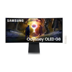 Samsung Odyssey OLED G8 LS34DG850SUXDU 34" Ultra WQHD 175 Hz, 0,03 ms, ukrivljen gaming monitor