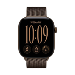 Apple Watch Series 12 GPS 46 mm – aluminijasto ohišje Dark Bronze, milanska zanka Dark Bronze, M/L